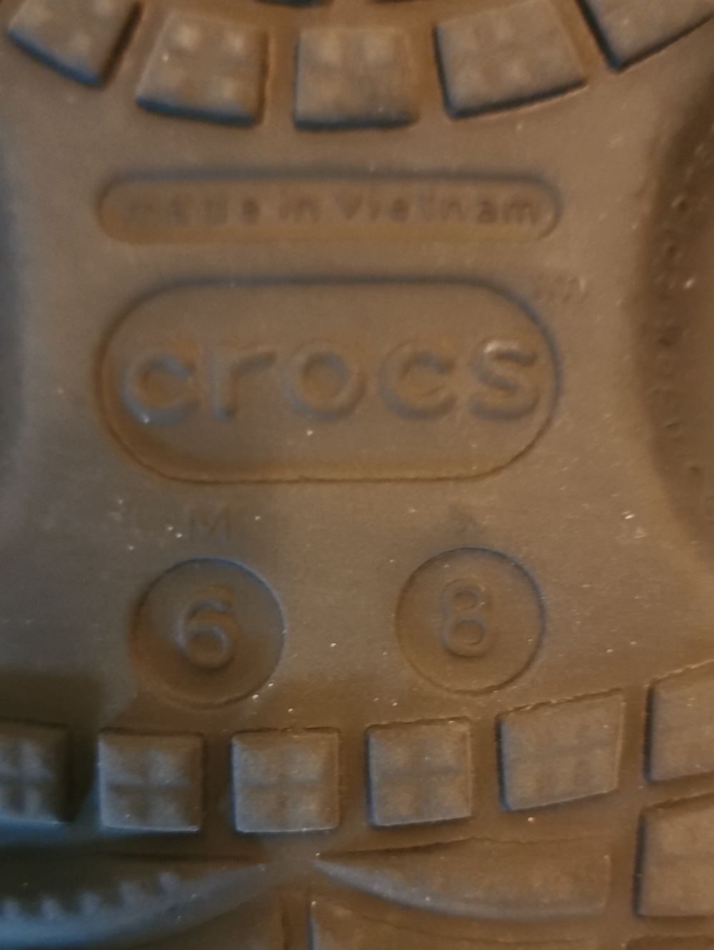 Crocs Psychedelic Spiral Pattern - Picture 5 of 5